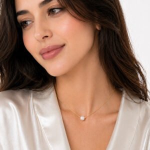 سنسال (سلام) حبّة لؤلؤ ومطلي ذهب