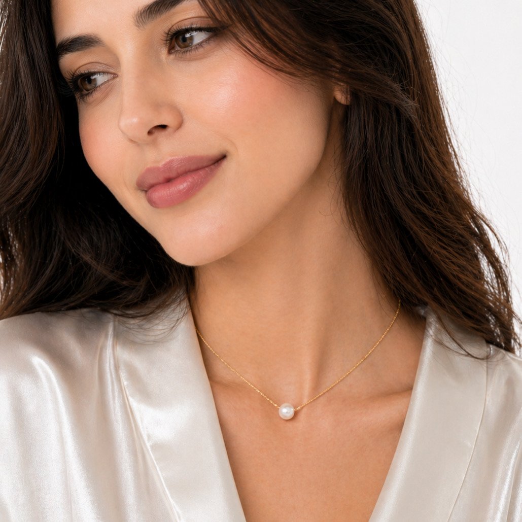 سنسال (سلام) حبّة لؤلؤ ومطلي ذهب