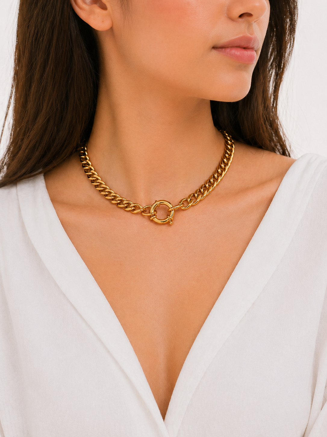 سنسال (جرأة) مطلي ذهب