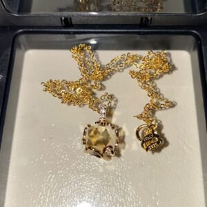 سنسال حجر السترين الطبيعي- حجر الوفرة والثراء